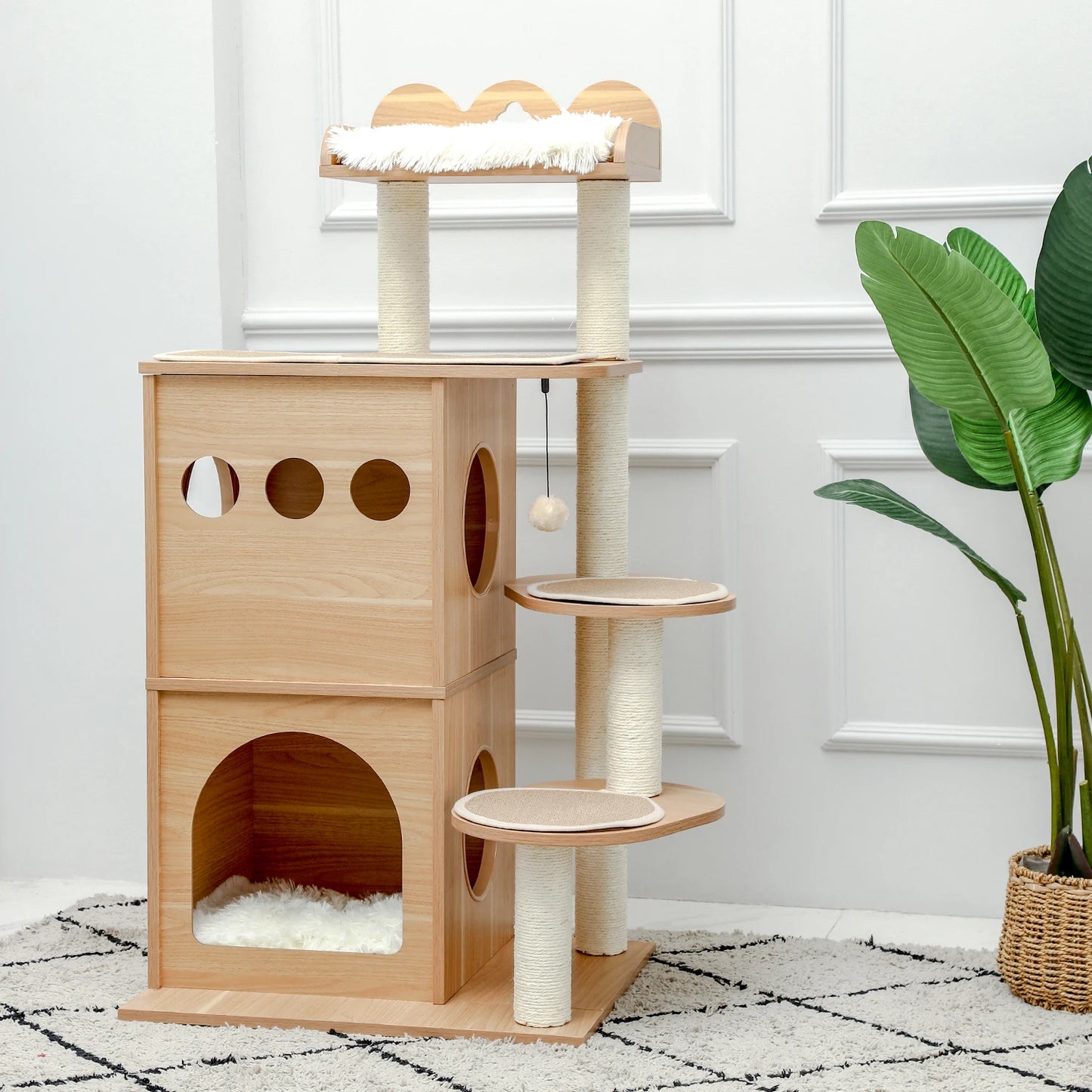 Modern Cat Tree Multi-Level