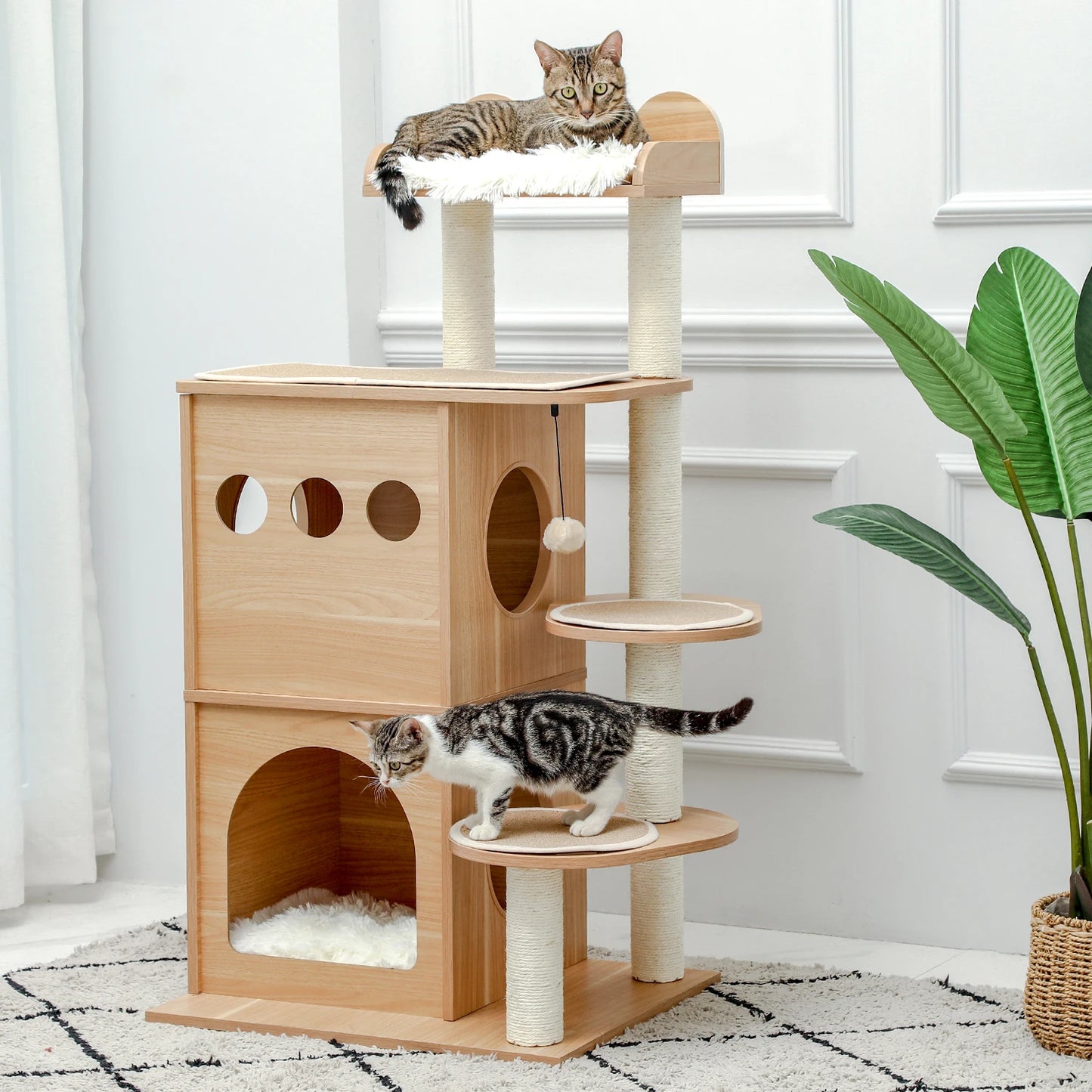 Modern Cat Tree Multi-Level