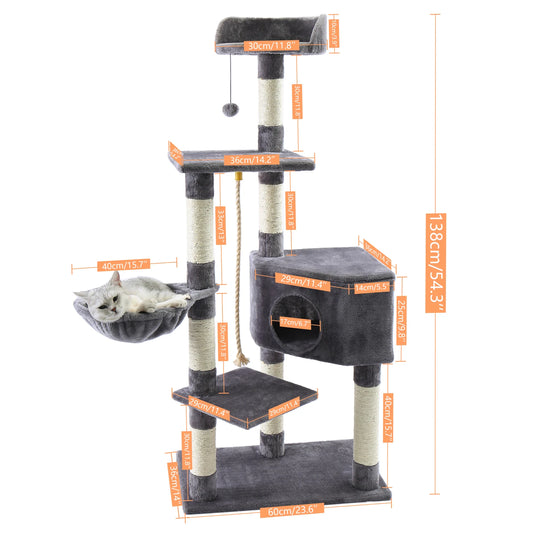 Modern Cat Tree Multi-Level
