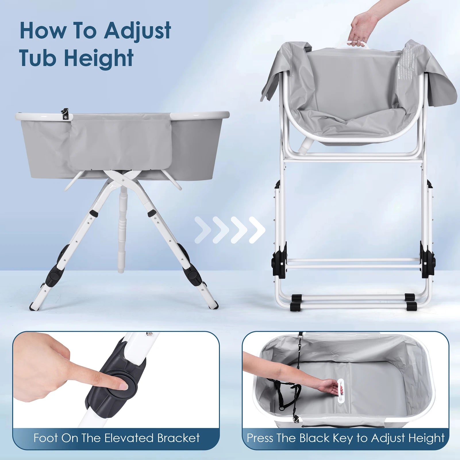 Portable Pet Bathtub Foldable - We Have the Goodies 