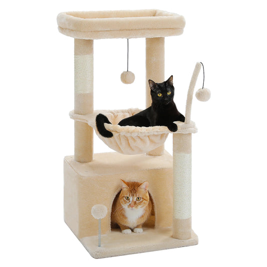 Cat Tree with Deep Hammock