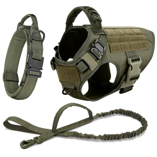 Dog Harness Collar Leash Set - We Have the Goodies 