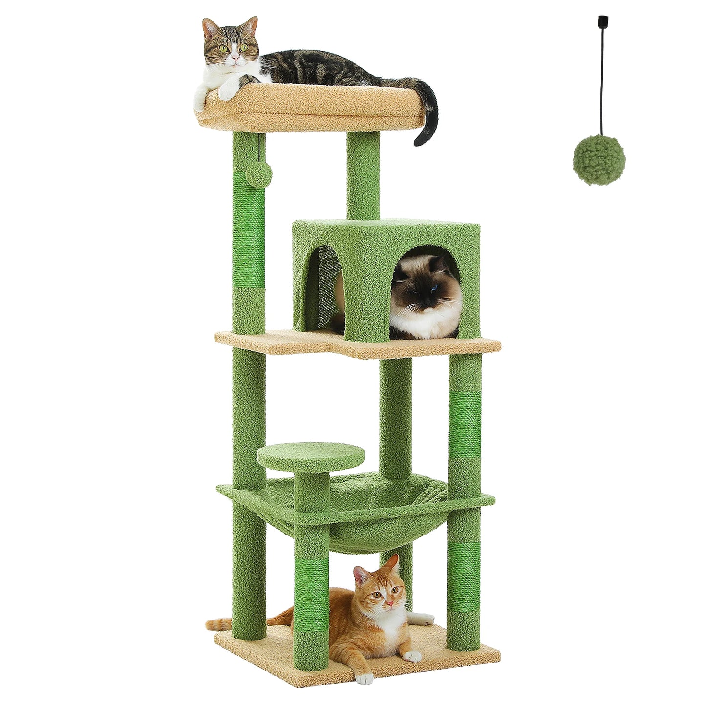 Cat Tree with Big Top Perch - We Have the Goodies 