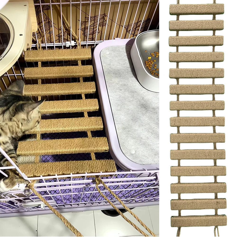 Cat Bridge Rope Ladder - We Have the Goodies 
