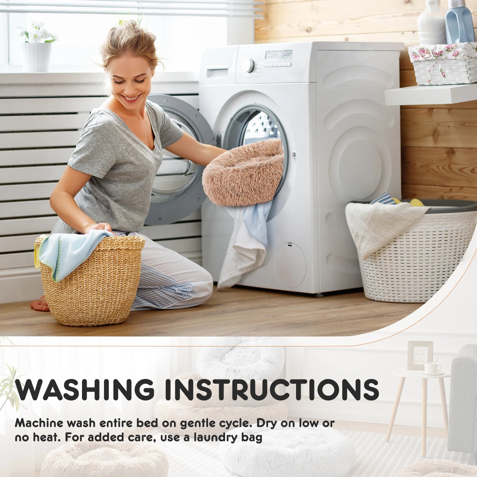 Washable and Anti-Slip Dog Bed - We Have the Goodies 