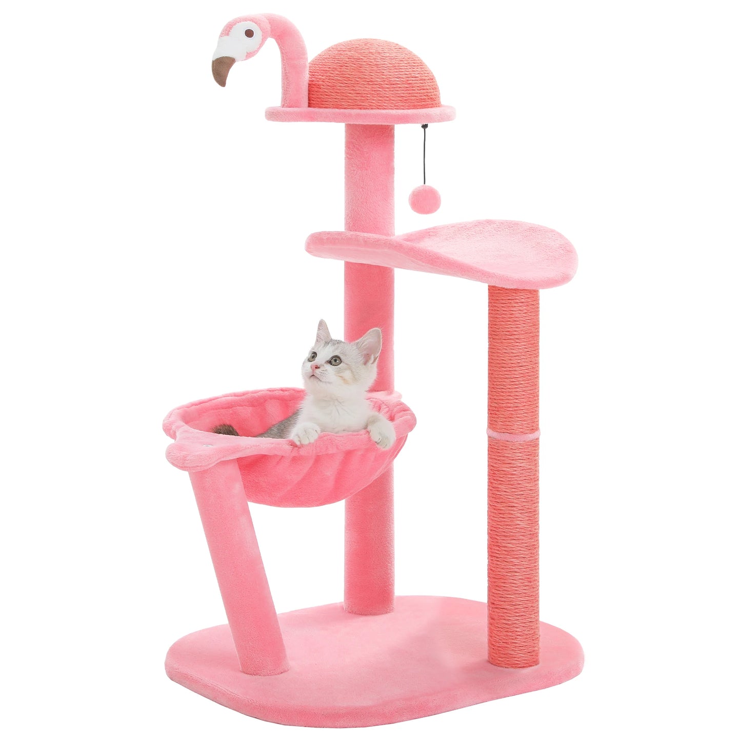 Cute Flamingo cat tree