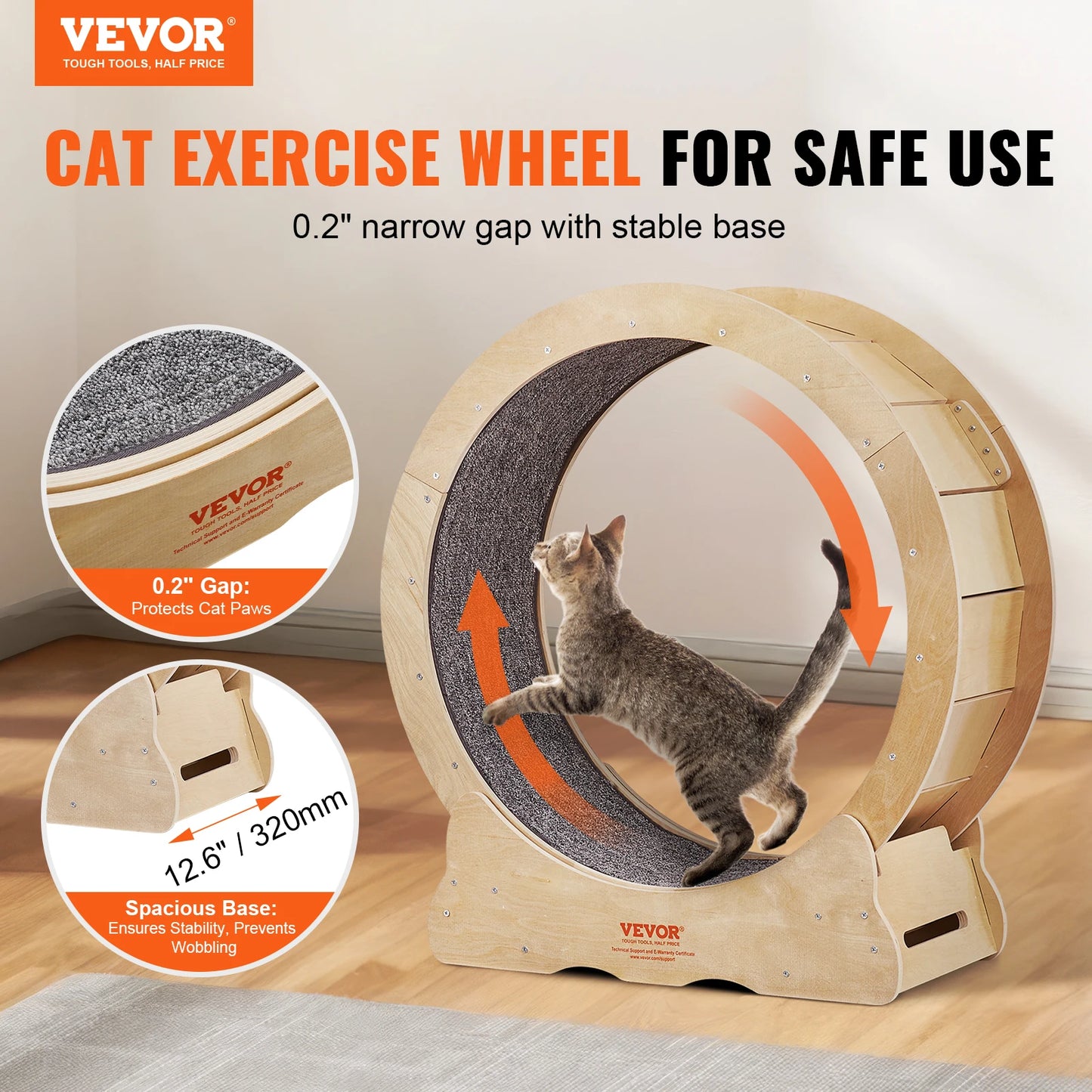 VEVOR Cat Exercise Wheel - We Have the Goodies 