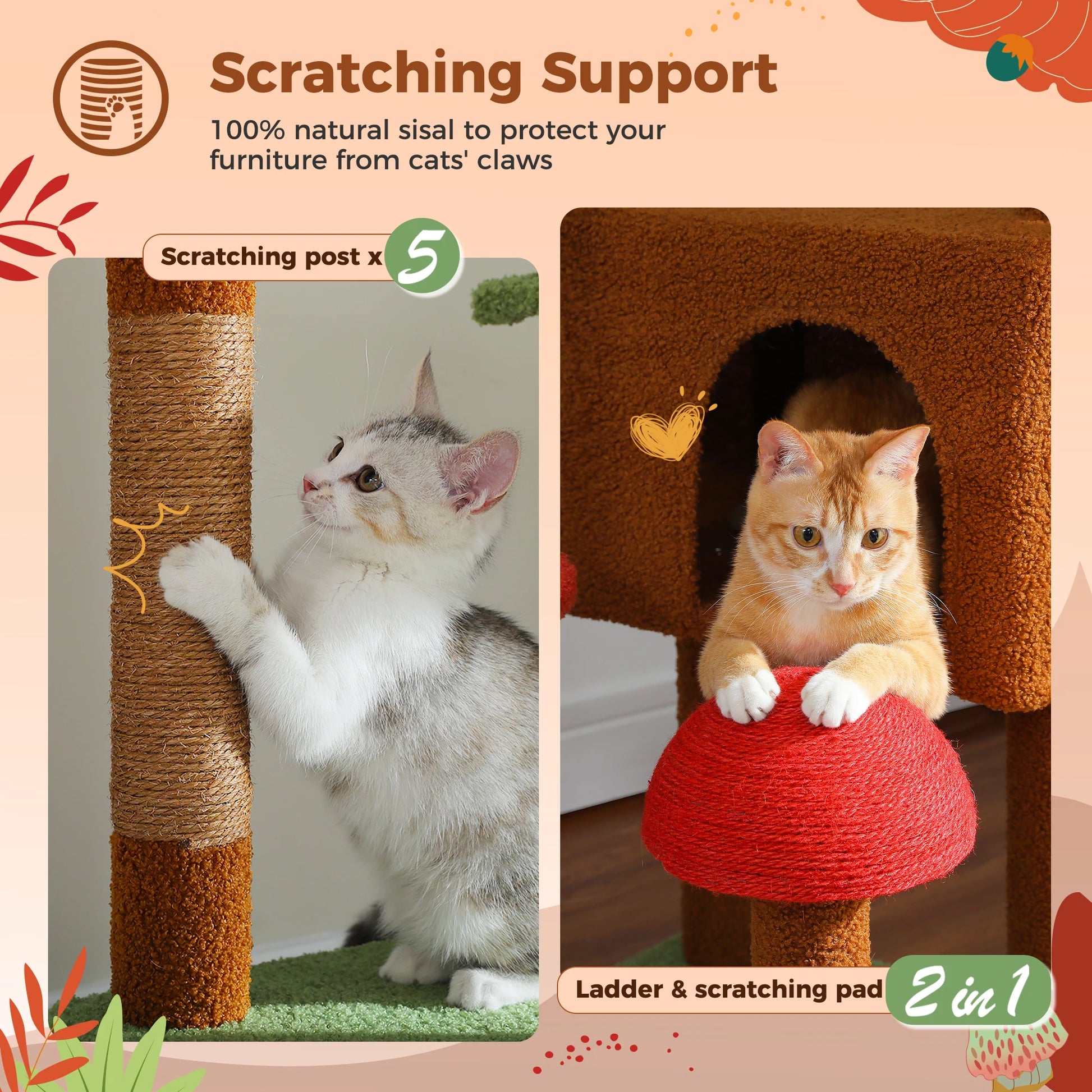 Cat Tree Floor to Ceiling - We Have the Goodies 