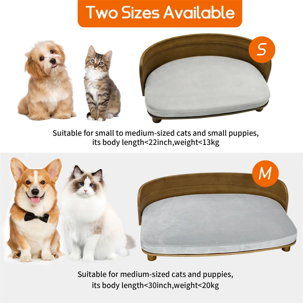 Elevated Pet Bed Sofa - We Have the Goodies 