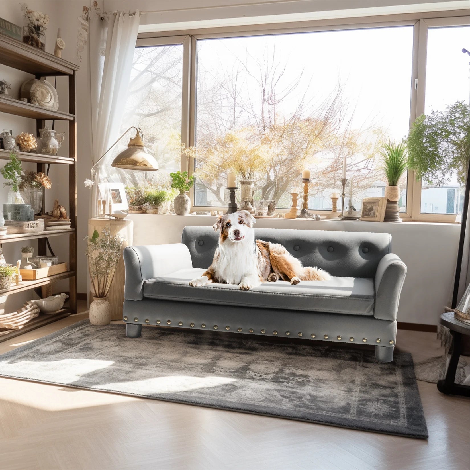 Dog Sofa with Removable Cushion - We Have the Goodies 