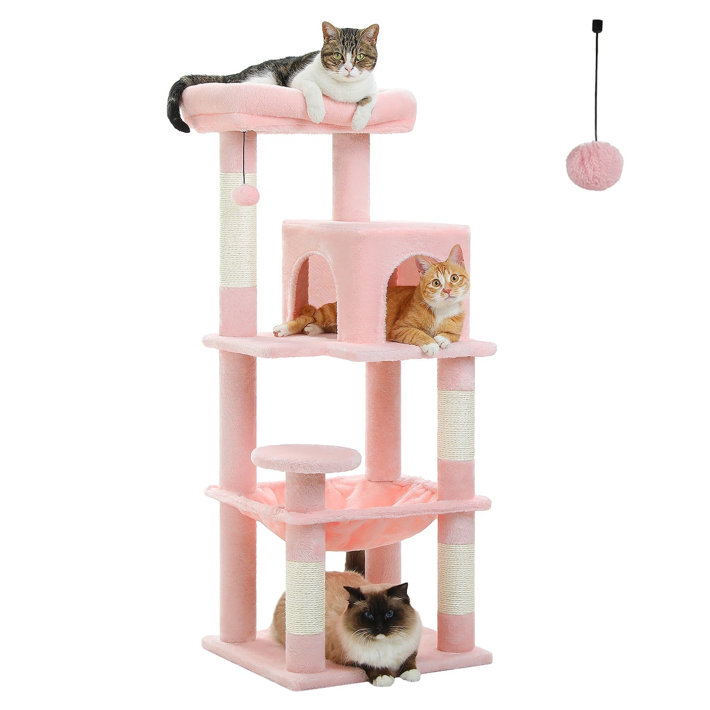 Cat Tree with Big Top Perch - We Have the Goodies 