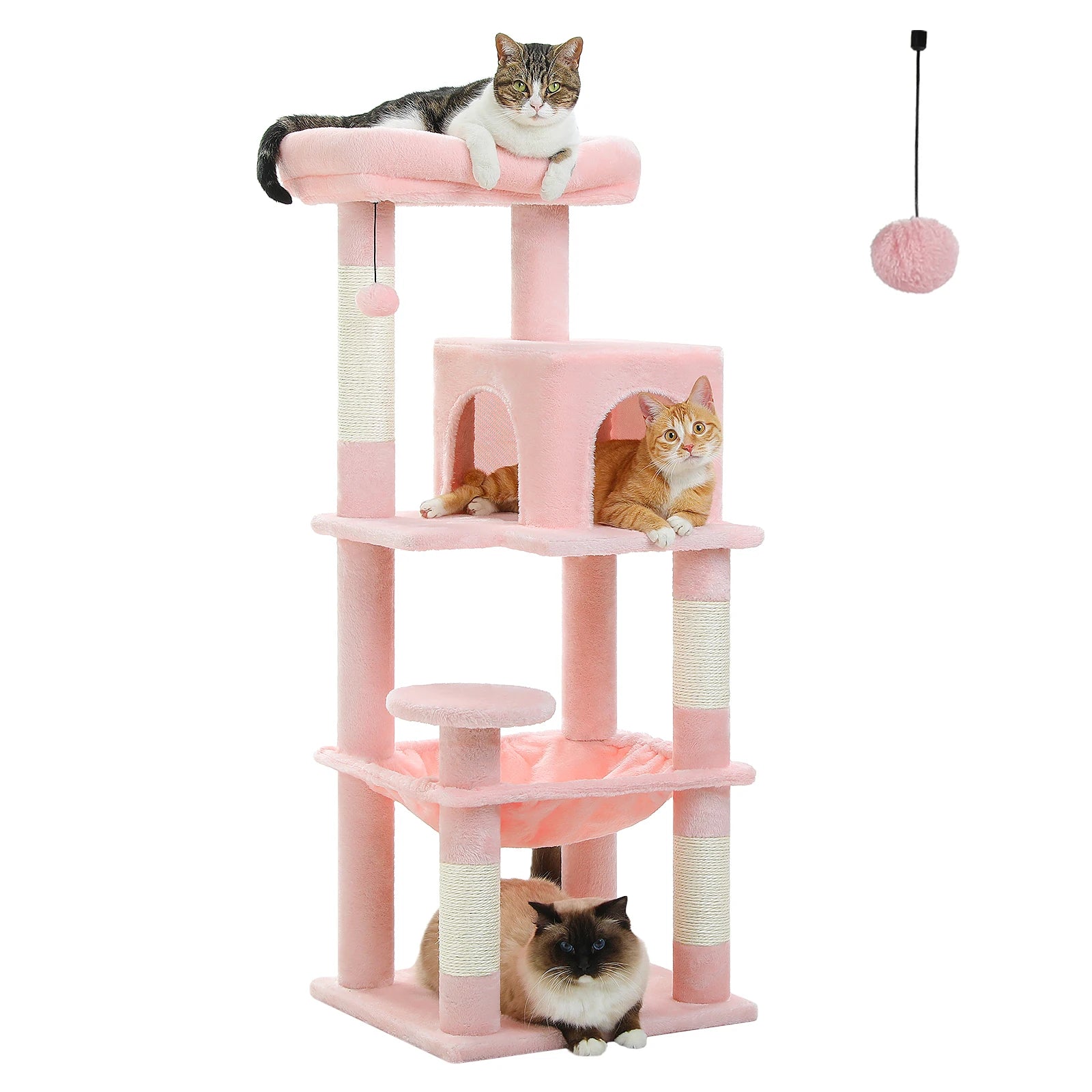 Cat Tree with Big Top Perch - We Have the Goodies 