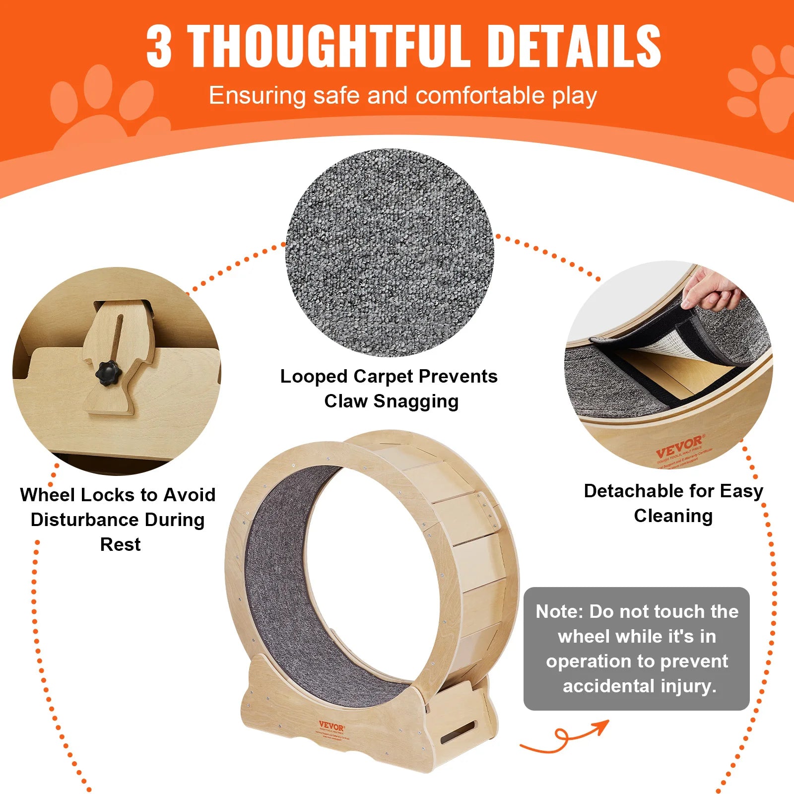 VEVOR Cat Exercise Wheel - We Have the Goodies 