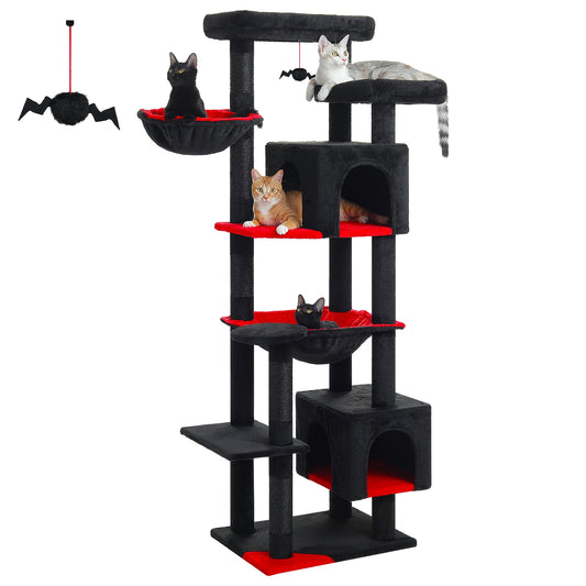 Tall Cat Tree with Scratching Posts