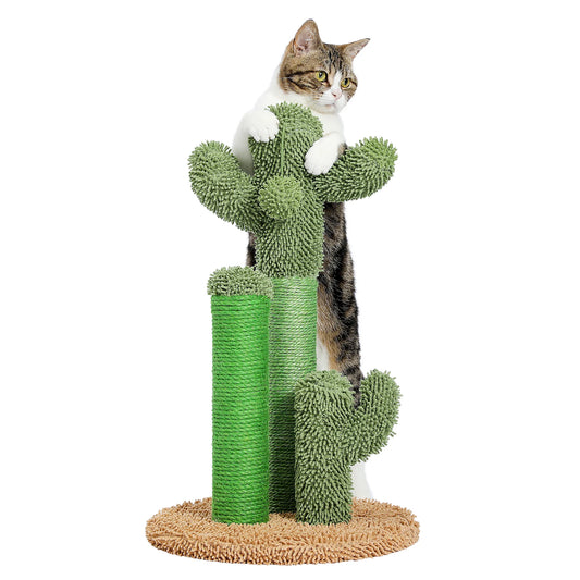 Cat Scratching Post with 3 Scratching Poles