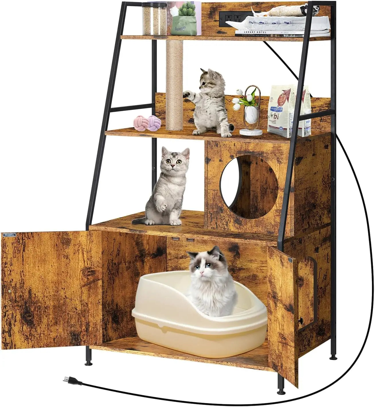 Cat Litter Box Enclosure - We Have the Goodies 