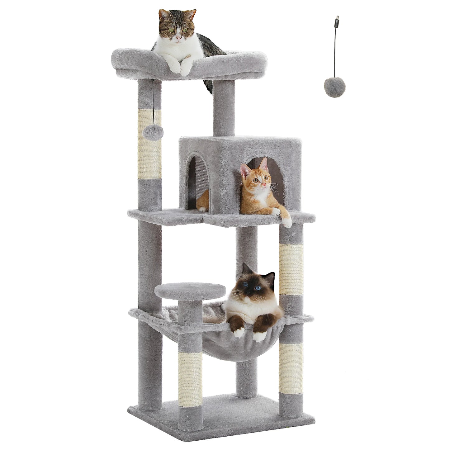 Cat Tree with Big Top Perch - We Have the Goodies 