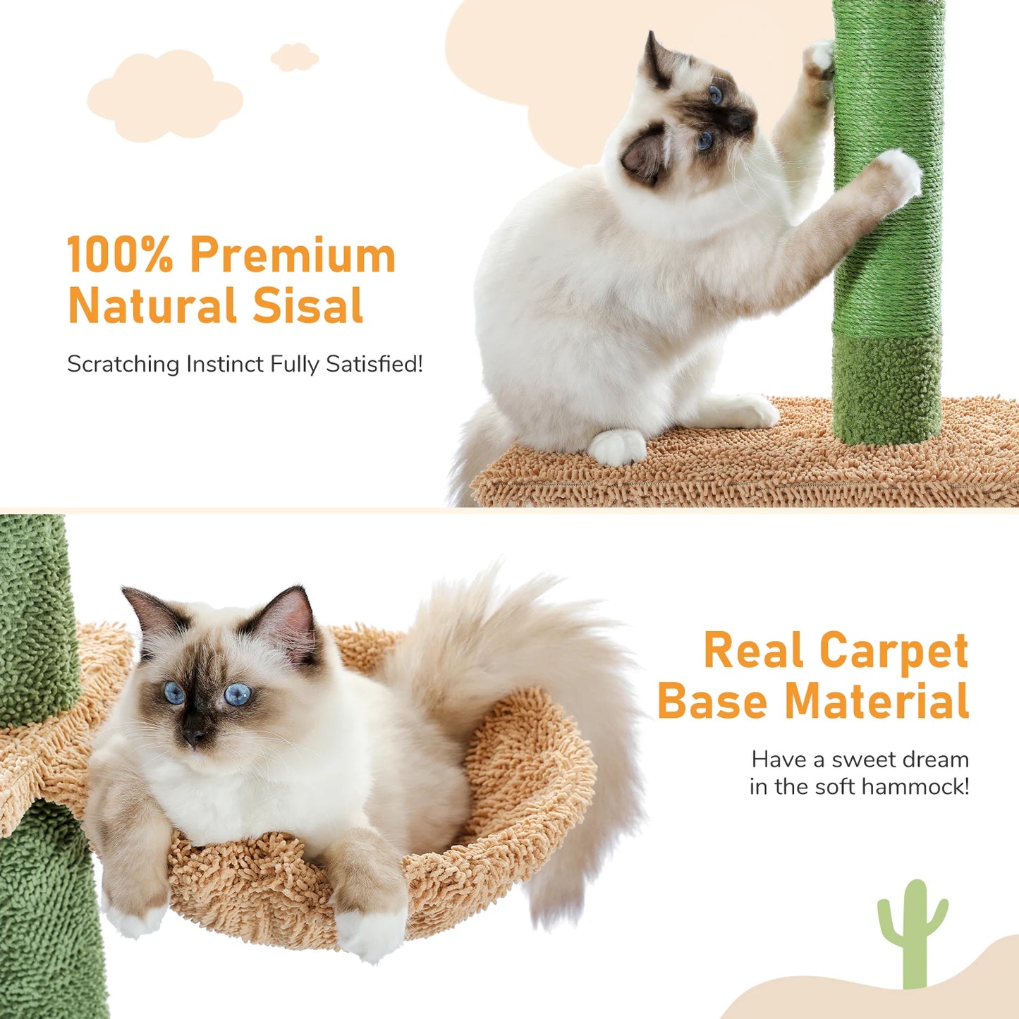 Cat Tree 5-Tier Floor to Ceiling - We Have the Goodies 