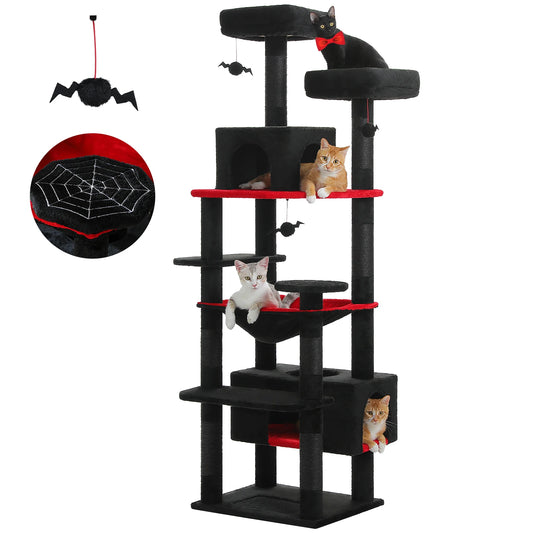 184cm Large Cat Tree With Scratching Posts