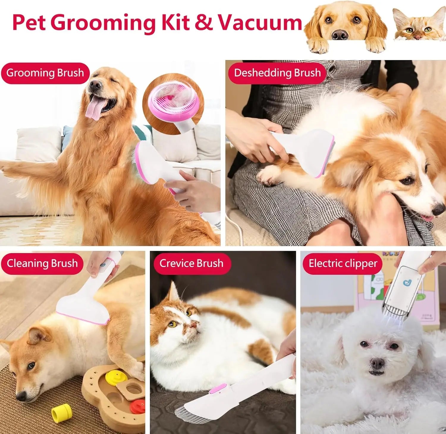 Pet Grooming Vacuum - We Have the Goodies 