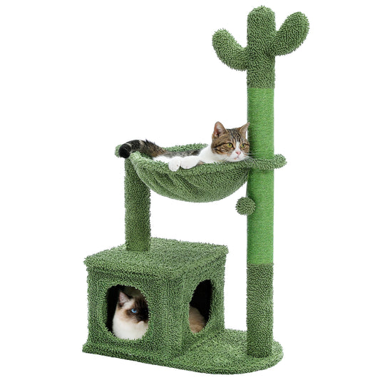 Cactus Cat Tree with Cat Scratching Post