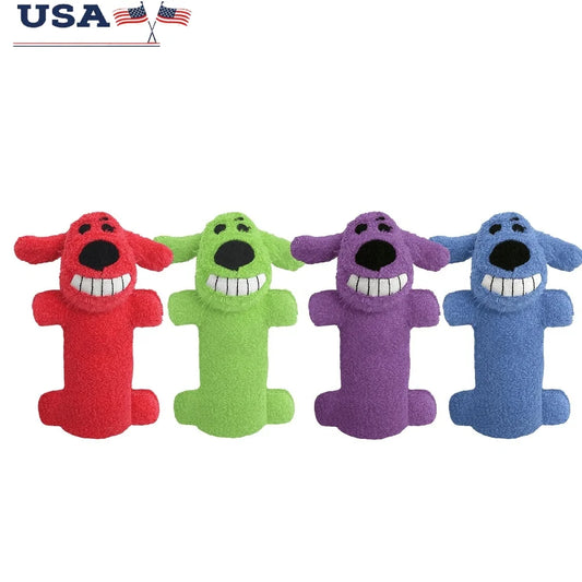 Plush Dog Toy Squeaky's