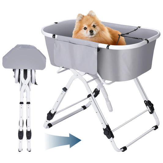 Portable Pet Bathtub Foldable - We Have the Goodies 