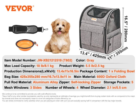 VEVOR Pet Cat Carrier - We Have the Goodies 