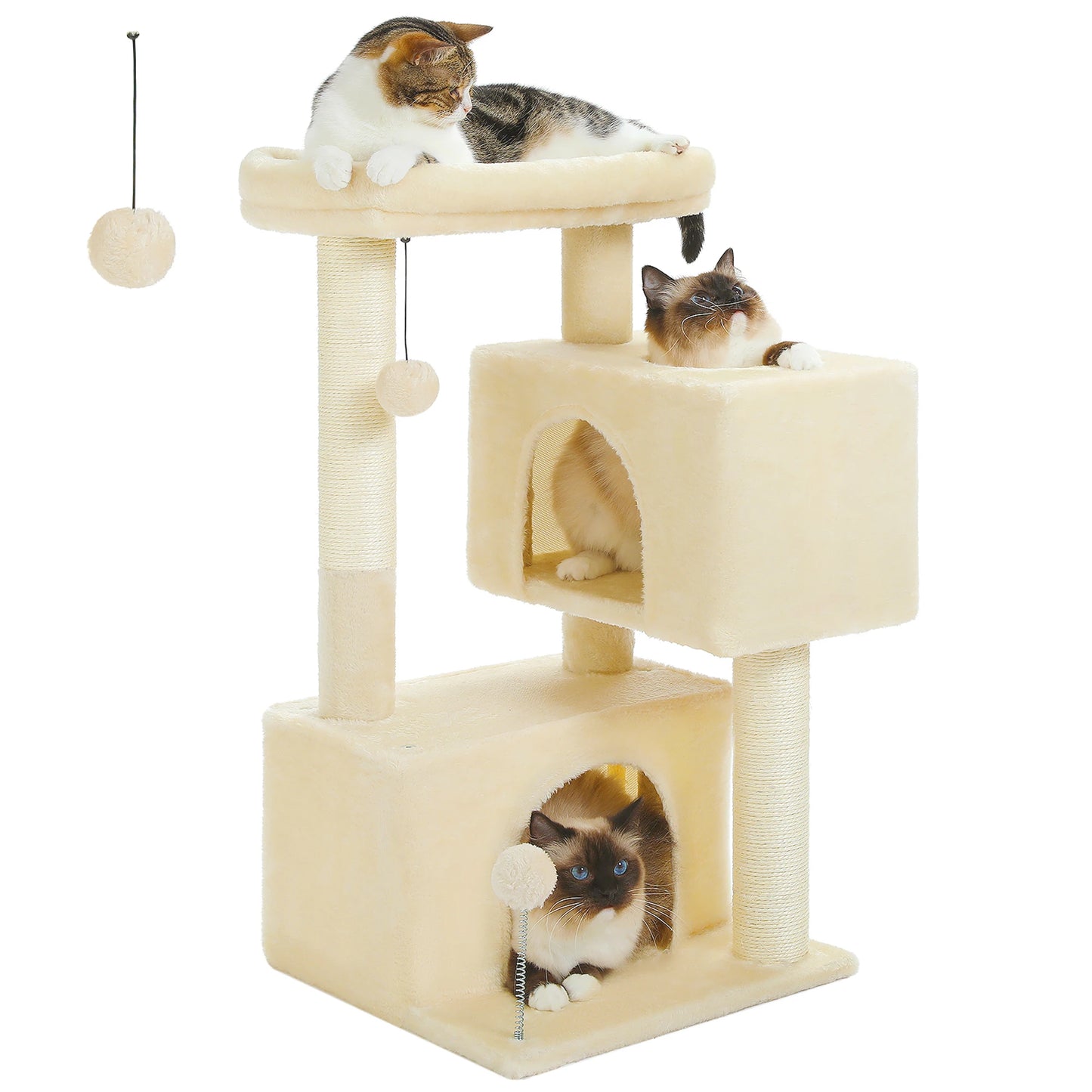Cat Tree with Detachable Top Perch